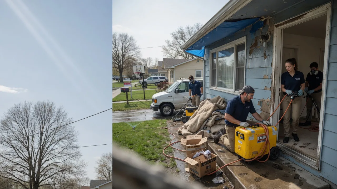 Basement Flood Cleanup in Alsen, ND near me